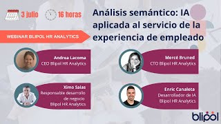 Análisis semántico IA aplicada al servicio de la experiencia de empleado [upl. by Olette885]