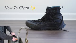 How to Clean amp Reproof GORETEX Shoes [upl. by Suiramed]