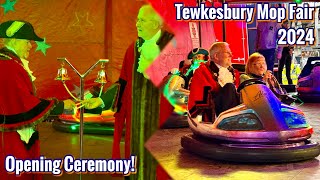 Tewkesbury Mop Fair Opening Ceremony October 2024 [upl. by Wampler]