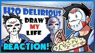 H2O Delirious first REACTION to H2O Delirious Draw My Life [upl. by Pengelly]