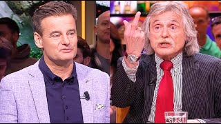 Ruzie Johan Derksen en Wilfred Genee vooropgezet plan ‘Dit is wel érg toevallig…’ [upl. by Egerton]