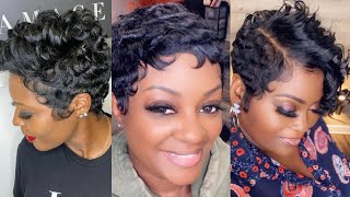 55 Sassy amp Stylish Short Hairstyles For Black African American Women  Quick amp Easy Styles In 2024 [upl. by Johanan]