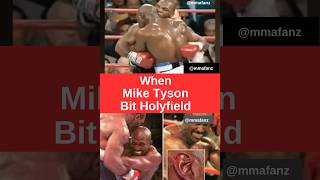 Mike Tyson Bites Evander Holyfield Tyson vs Holyfield 2 [upl. by Dollie]