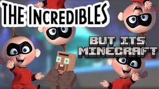 Baby Jack Jack But Its Minecraft 😂🔥 The Incredibles 2 Movie [upl. by Manley701]