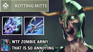 NEW ROTTING MITTS  Moon Shard Undying Destroy All w Zombie Army Epic Fun 5k Gameplay Dota 2 [upl. by Aniweta]