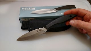 Cold Steel  Canadian Belt Knife review [upl. by Luapnaes]