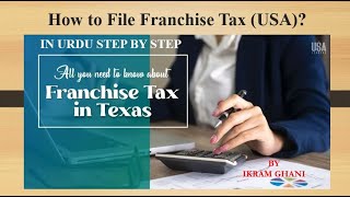 How to File Franchise Tax in USA Step by Step [upl. by Marlena]