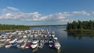 PECKS MARINA  1000 Islands  soundtrack Wanting You by Plaza [upl. by Nosnehpets]