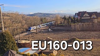 PKP INTERCITY EU160013 EIC Tatry  Paprykowe Filmy [upl. by Hendon999]