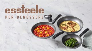 Essteele Per Benessere Ceramic Cookware  Culinary Luxury [upl. by Adilem]