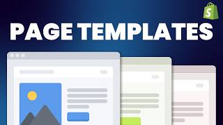 How To Use Page Templates In Shopify [upl. by Amzu]