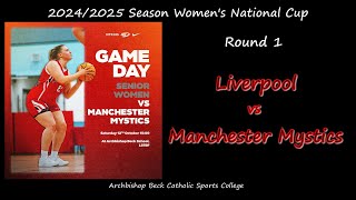 2024 2025 Season Womens National Cup Liverpool v Manchester Mystics [upl. by Maroj35]