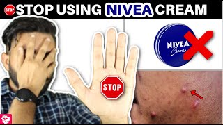 NIVEA CREAM REVIEW  STOP USING THIS⛔  QUALITYMANTRA [upl. by Nalloh489]