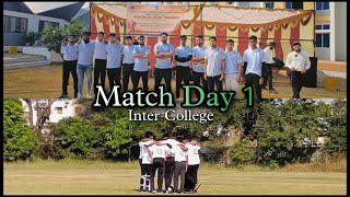 CSVTU Inter College Match  RCET Raipur  CSVTU  DAY 1 [upl. by Anaes449]