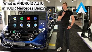 ANDROID AUTO in YOUR Mercedes Benz [upl. by Ayadahs]