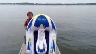 Water Ski  Ez Ski Trainer Review [upl. by Shaff]