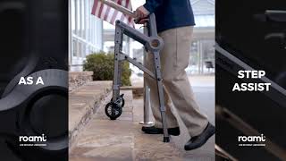 Roami Rollator amp Stair climber Multifunctional Walker  Bettercaremarket [upl. by Anavrin]