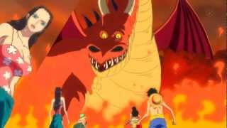 Dragon of Punk Hazard appears  One Piece Episode 579 720p HD [upl. by Aliuqahs]