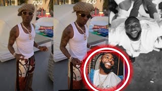 Wizkid CAUGHT as he Dance to Davido Awuke New song as Awuke Drag Piece of my Heart SpotReaction [upl. by Merl]