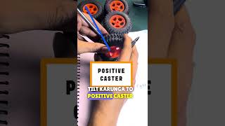 Wheel Alignment Part 1 Caster Angle ka Raaz [upl. by Lehcsreh]