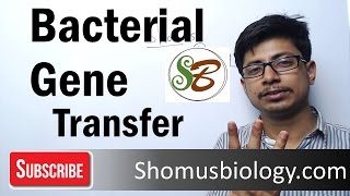 Horizontal gene transfer  Transformation Transduction and Conjugation [upl. by Atillertse]