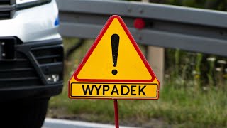 Tragiczny wypadek czterech samochodów dwie ofiary śmiertelne i ranni w szpitalu [upl. by Feingold]