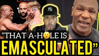 BREAKS SILENCE Why Iron Mike Tyson EMASCULATED Jake Paul “He Stepped On My Toes On Purpose” [upl. by Sherburn816]