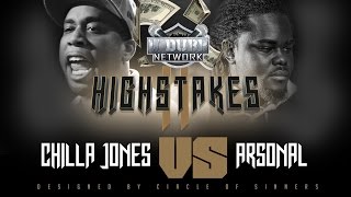 ARSONAL VS CHILLA JONES UDUBB HIGHSTAKES 2 [upl. by Teiv975]