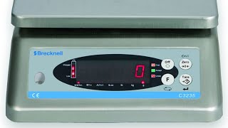 Calibration adjustment of a Brecknell C3235 [upl. by Alyehs]