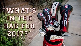 Wilson Staff FG Tour V6 Irons  Whats In The Bag 2017 [upl. by Gennifer507]