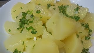 PATATE ALLINSALATA FACILISSIME E VELOCI  FoodVlogger [upl. by Bushey]