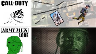 Call of Duty lore VS Army Men lore [upl. by Peace]