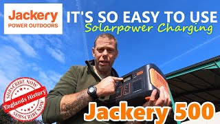 JACKERY EXPLORER 500 IS IT EASY TO USE OFFGRID POWER JackeryUK [upl. by Gerrard]