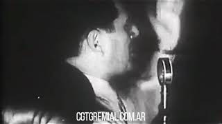 Discurso de Peron 24 de febrero de 1946 primer triunfo electoral del peronismo [upl. by Arriek]