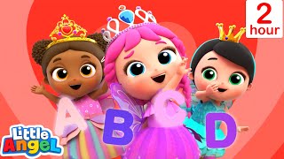 The ABCs Of Princesses  Stories For Girls  Little Angel Kids Songs amp Nursery Rhymes [upl. by Kenneth203]