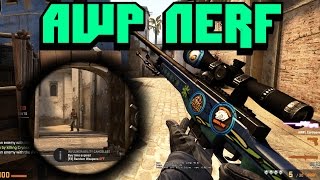 AWP NERF  New Awp Scope  CSGO [upl. by Orpah202]