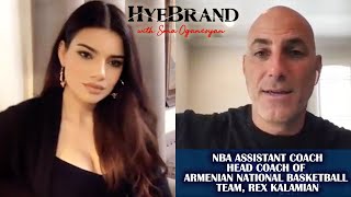 Rex Kalamian A Prominent Career in the NBA amp Coaching the Armenian National Basketball Team [upl. by Lolita]