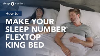 How To Make Your Sleep Number® FlexTop™ King Bed [upl. by Auhsuj]