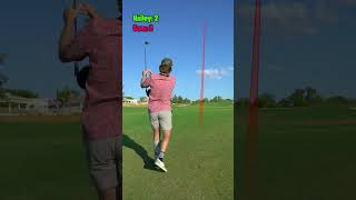 Hitting EVERY Golf Shot With the BIG BALL With Hailey Ostrom [upl. by Wilterdink]