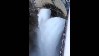 Kurobe Dam on the Tateyama Kurobe Alpine Route in Japan [upl. by Yttig]