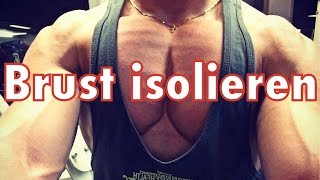 Brust Workout mit Kenzo Turkesteron 33  Isolation des oberen Brustanteils [upl. by Akahc]