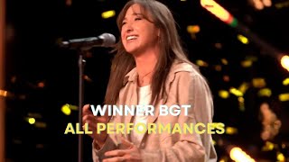 Sydnie Christmas is The WINNER Britains Got Talent 2024  ALL Performances [upl. by Ziza]