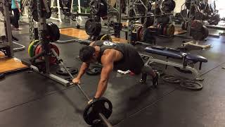 Advanced Core and Abs Training Landmine Ab Rollout from Full Plank [upl. by Habas]