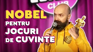 Premiul Nobel pentru jocuri de cuvinte  Cristi Popesco  Standup Comedy [upl. by Nhguav371]