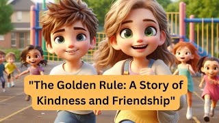 The Golden Rule A Story of Kindness and Friendship  kids English stories  Kiddo Story Land [upl. by Niveb]