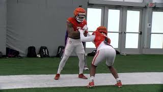 Clemson Gator Bowl practice sights and sounds pt 2 [upl. by Llertniuq]