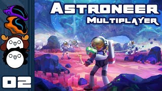 Lets Play Astroneer 10 amp Multiplayer  PC Gameplay Part 2  The Pits [upl. by Lenuahs777]