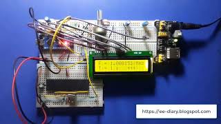 One MHz sine wave with ATmega32A [upl. by Bodwell]