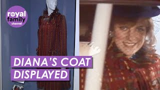 Princess Diana’s Iconic Maternity Coat Goes on Display [upl. by Anisah]