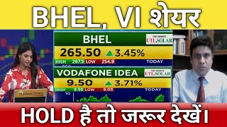 🔴BHEL Vodafone Idea share letest news  bhel share next Target  vi stock analysis [upl. by Trik]